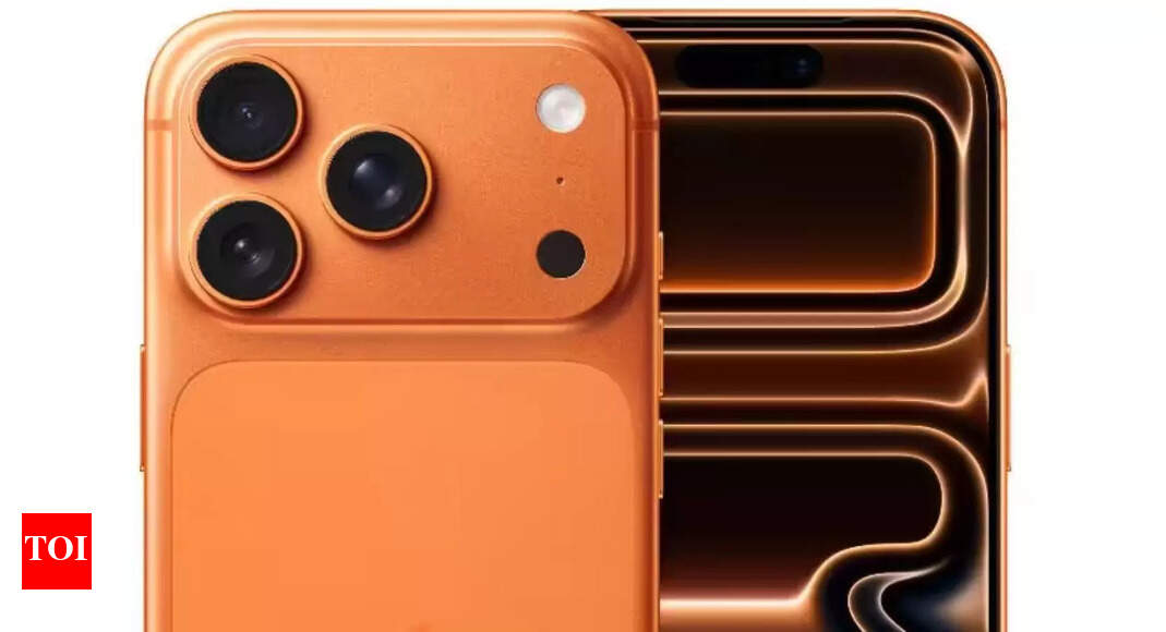 Some Apple iPhone 17 Pro models Cosmic Orange colour is fading to pink