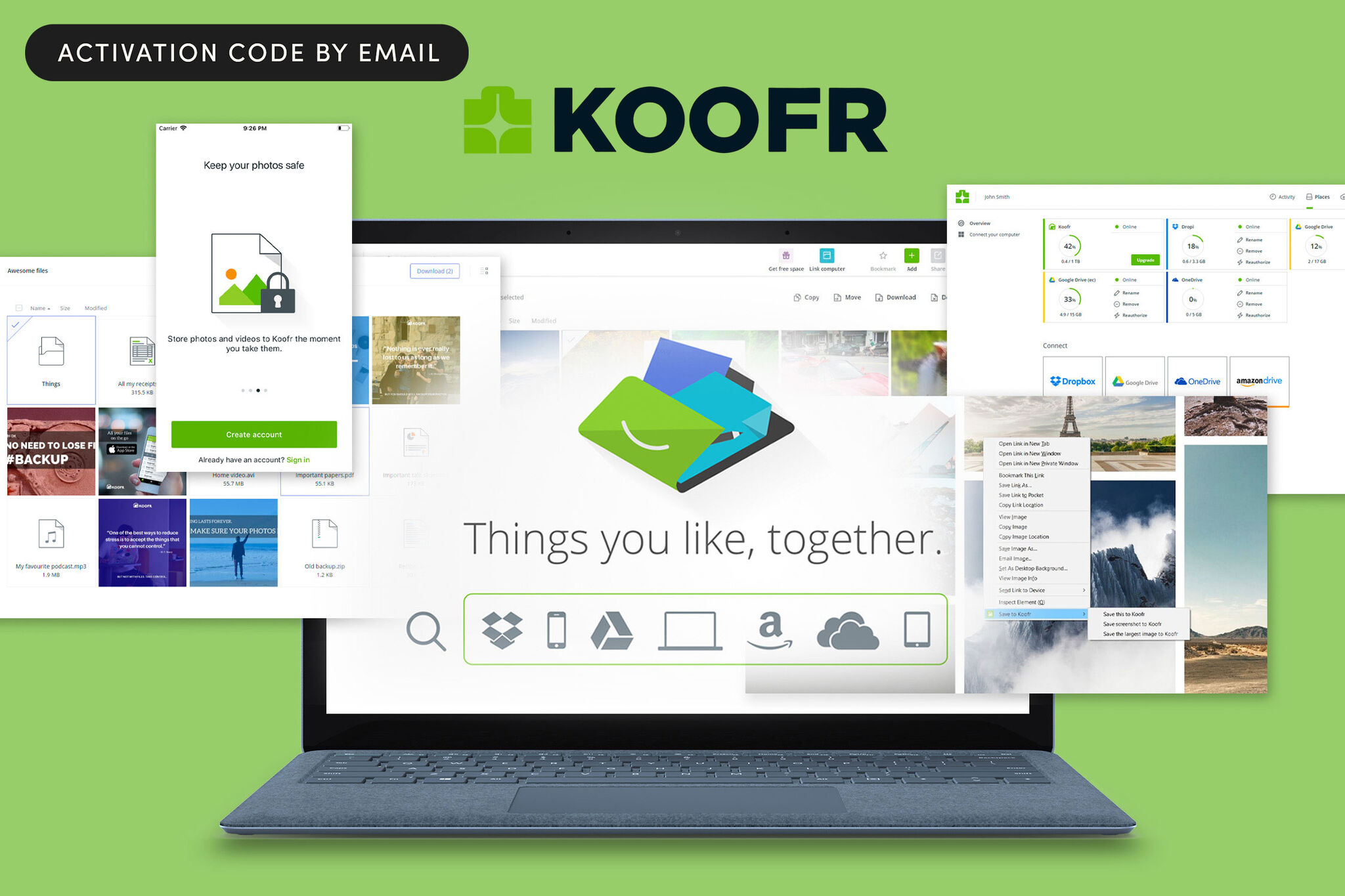 Cancel the monthly cloud bill and own 1TB forever with Koofr for $130