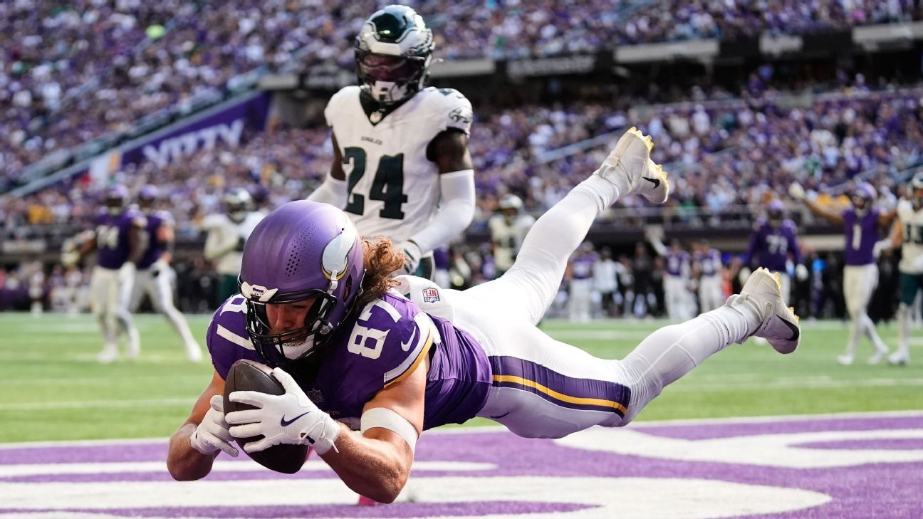 Vikings’ T.J. Hockenson: ‘Ridiculous’ that TD was overturned
