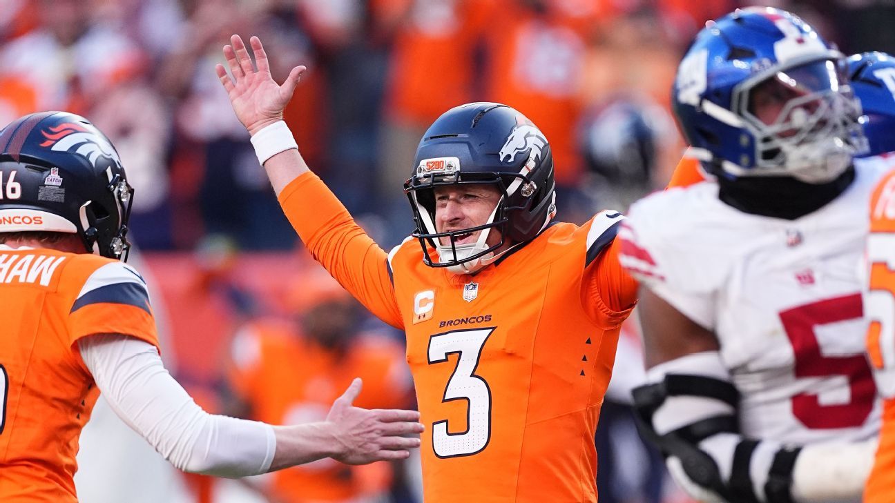 Bo Nix, Broncos outlast Giants with historic comeback in 4th