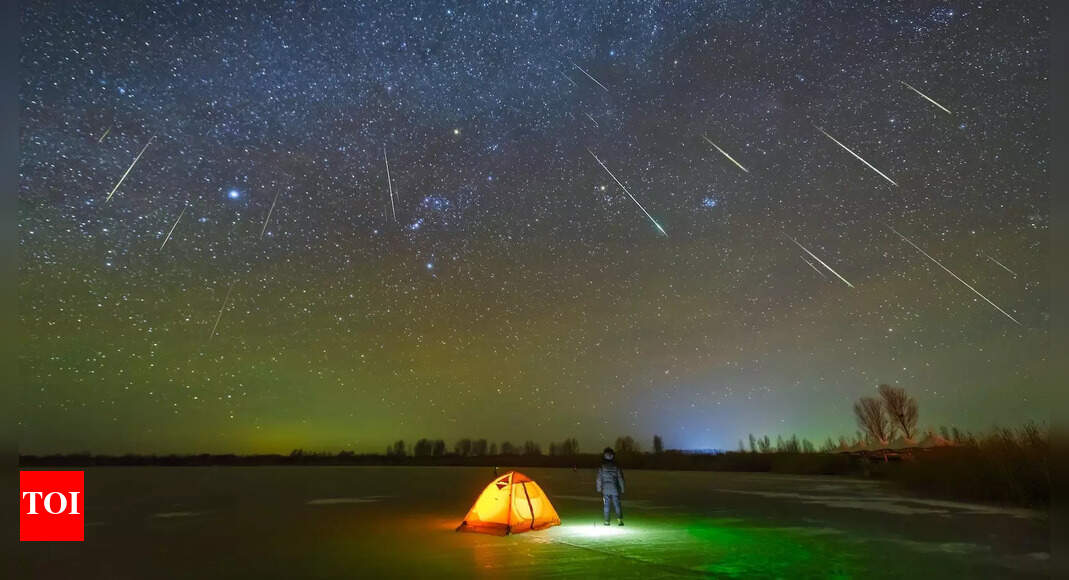 Orionid meteor shower peaks over US tonight: When and where to catch the blazing trails | World News