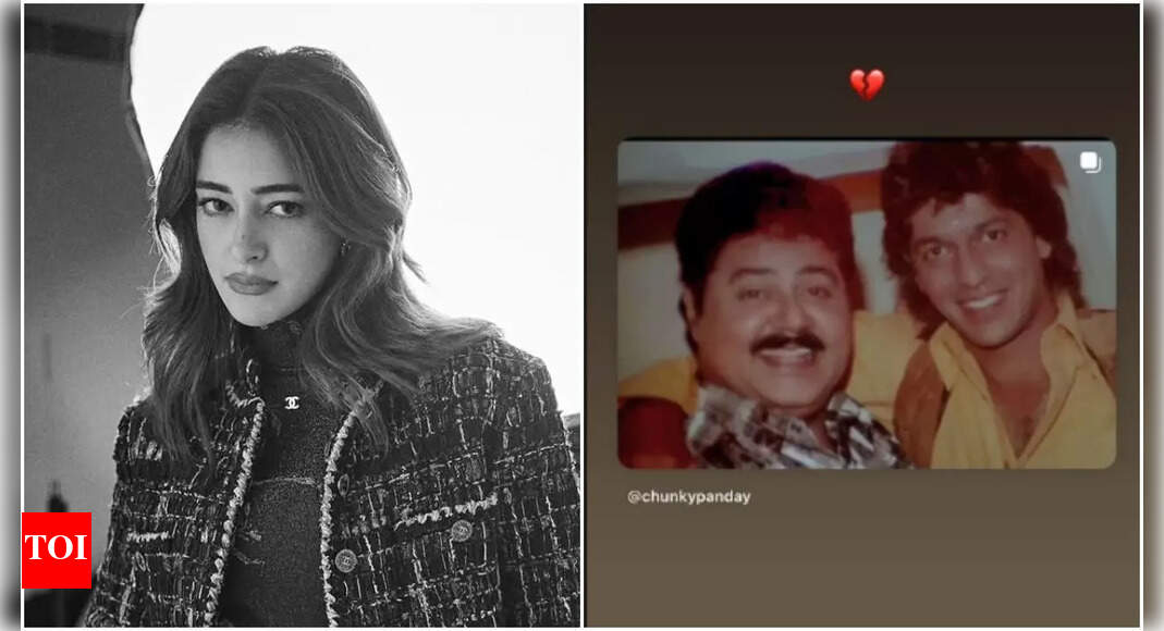 Satish Shah passes away: Ananya Panday shares heartfelt tribute to veteran actor | Hindi Movie News