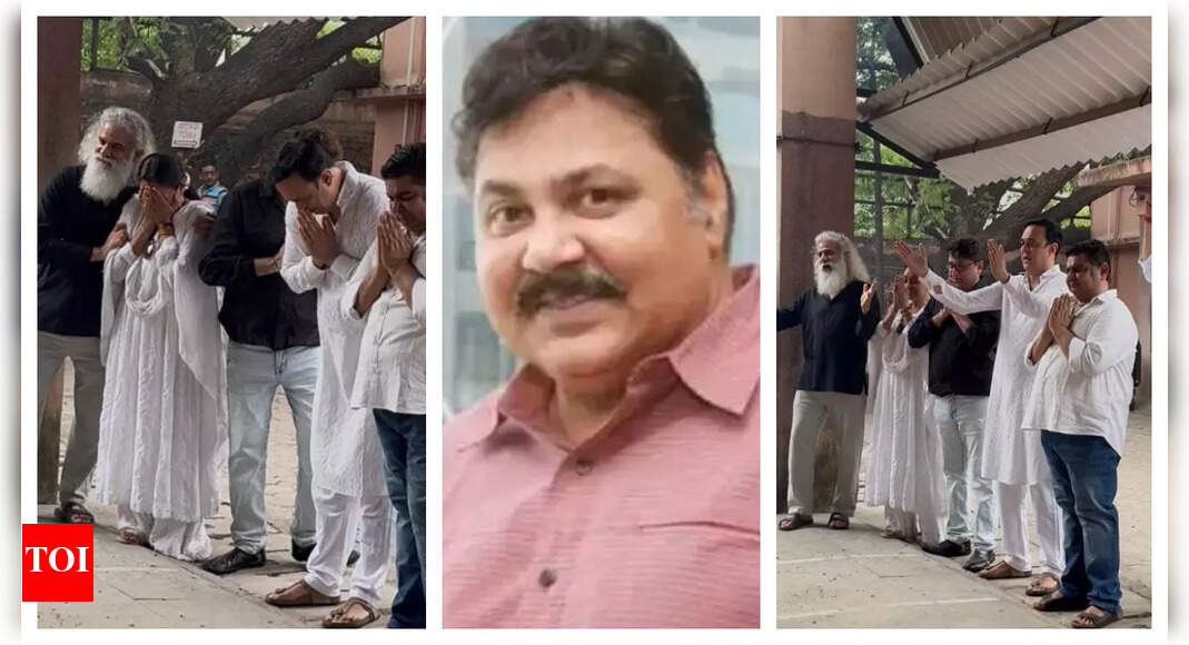 Satish Shah’s funeral: Sarabhai vs Sarabhai cast Rupali Ganguly, Sumeet Raghavan and others sing the title track as they bid an emotional goodbye |
