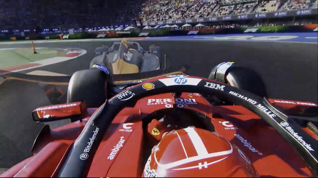 See how Lando Norris beat Charles Leclerc to pole position in Mexico with our ‘Ghost Car’ feature