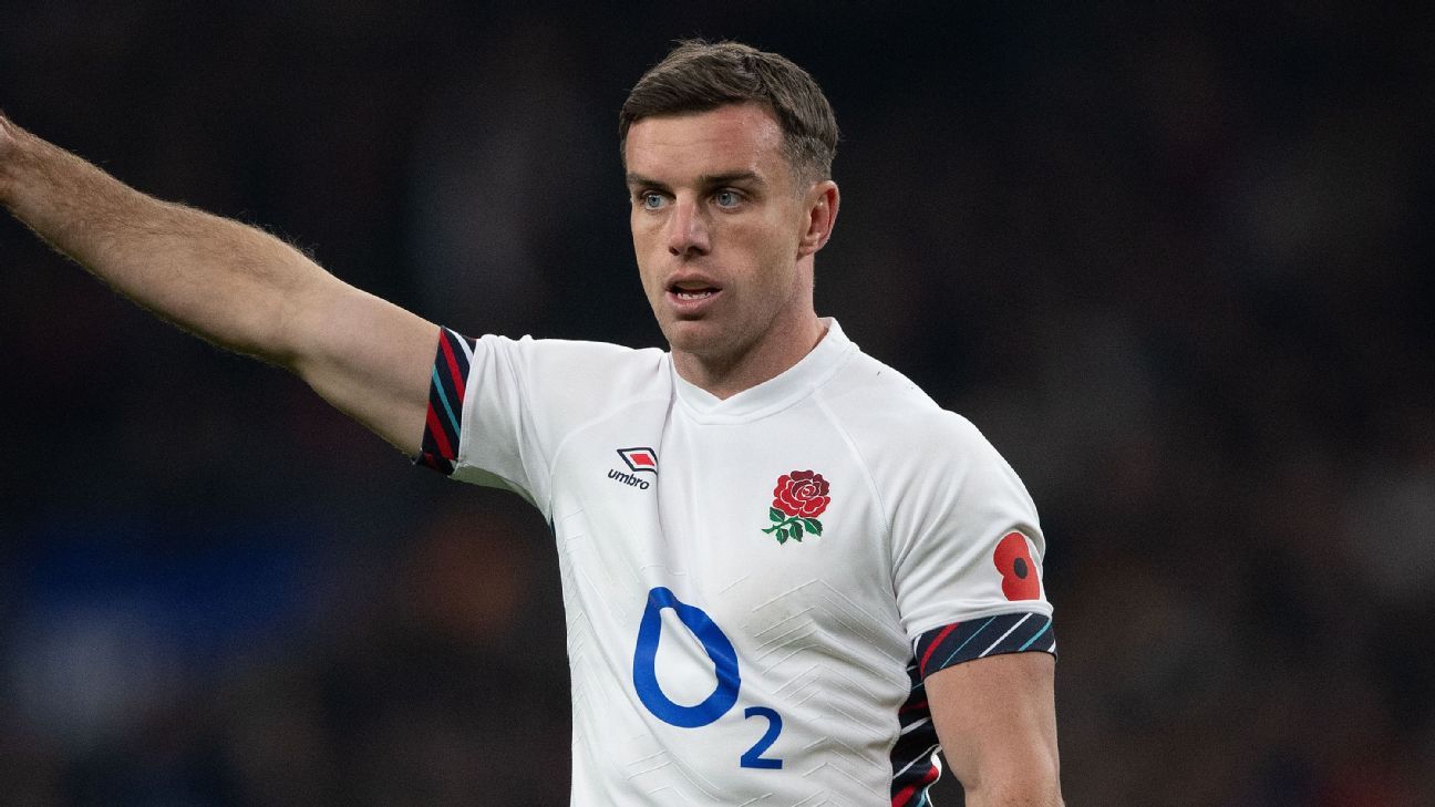 England’s George Ford to start at fly-half against Australia