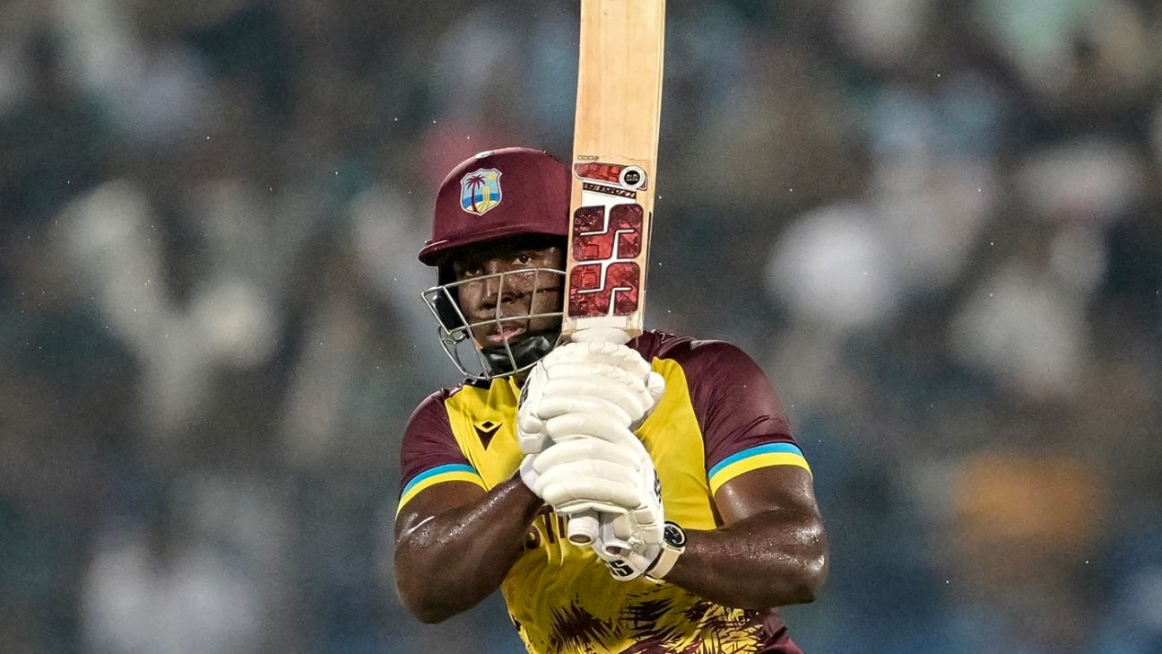 ‘Stuck to my batting template’ – Powell celebrates 100th T20I with match-winning knock