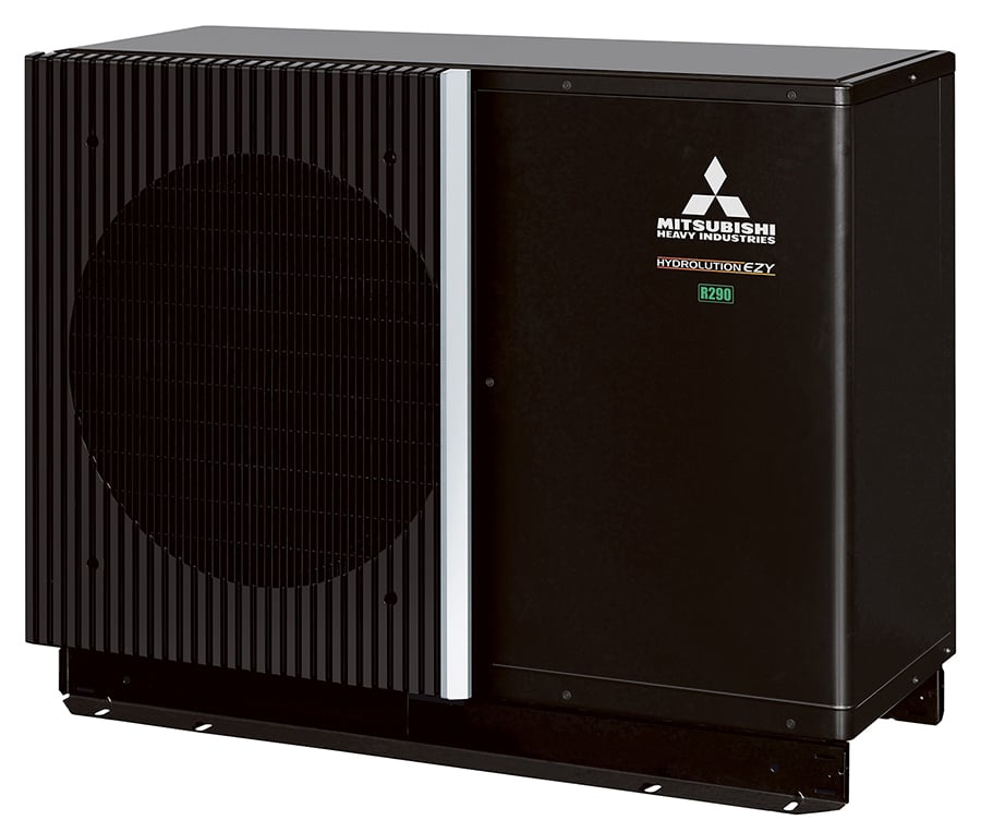 MHI Thermal Systems Launches Two New Models of Air-to-Water Heat Pumps Using Natural Refrigerant R290 for European Market