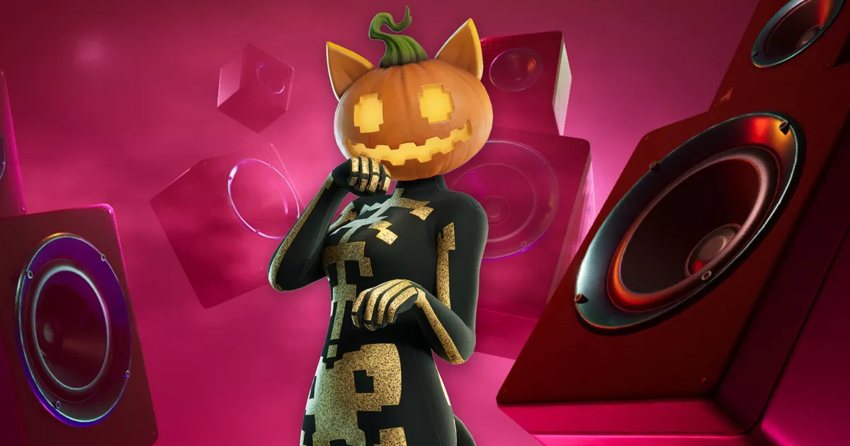 Fortnite Spice skin price and leaving date for the Meow-o’-Lantern collection