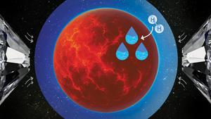 How do planets get wet? Experiments show water creation during planet formation process