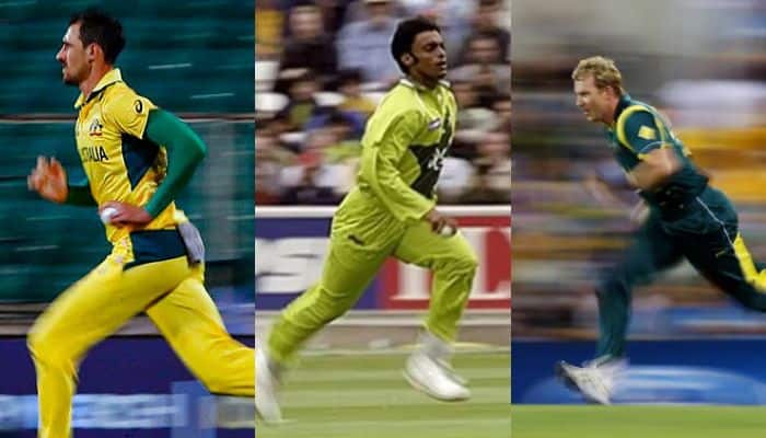 Top 10 Fastest Deliveries in Cricket History: Shoaib Akhtar, Mitchell Starc & Brett Lee Break Speed Records | News