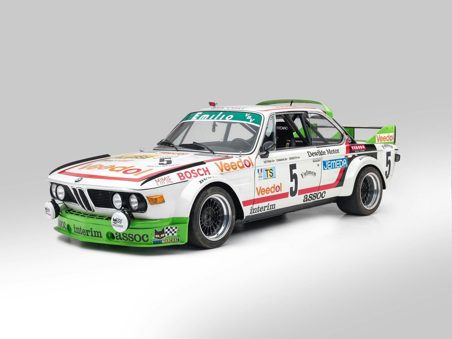 At $562K, This BMW 3.0CSL with Le Mans and Spa History Is a Winner
