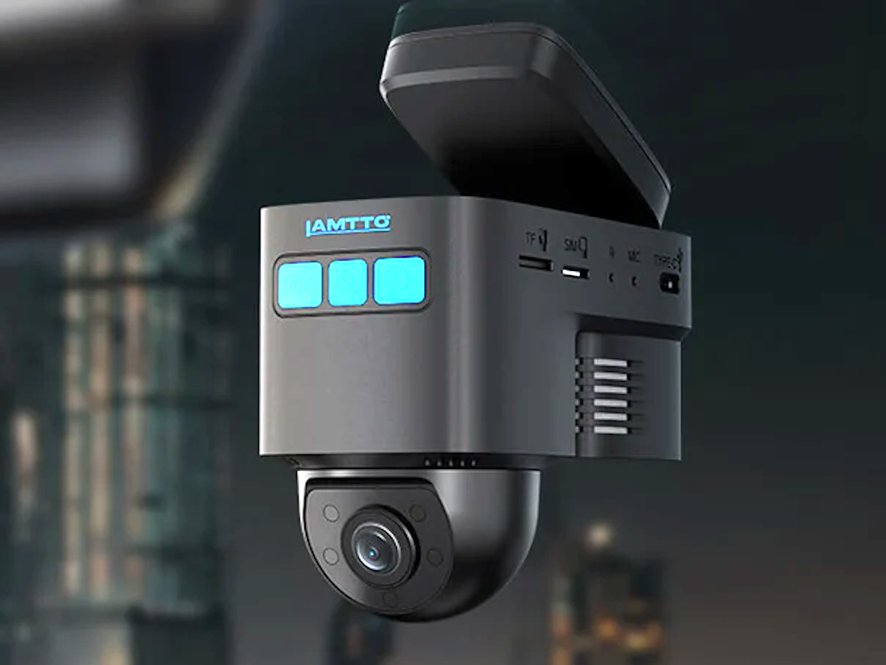 Lamtto unveils DC22 dashcam with real-time, stolen car tracking via 4G cellular networks