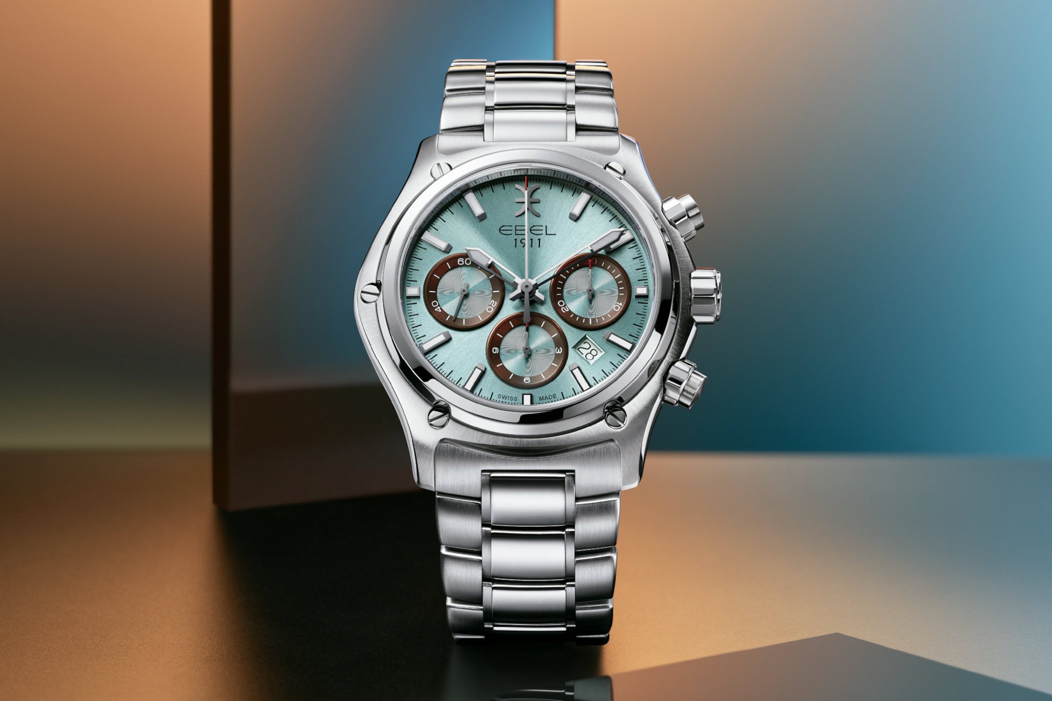 The New Ebel 1911 Chronograph Ice Blue