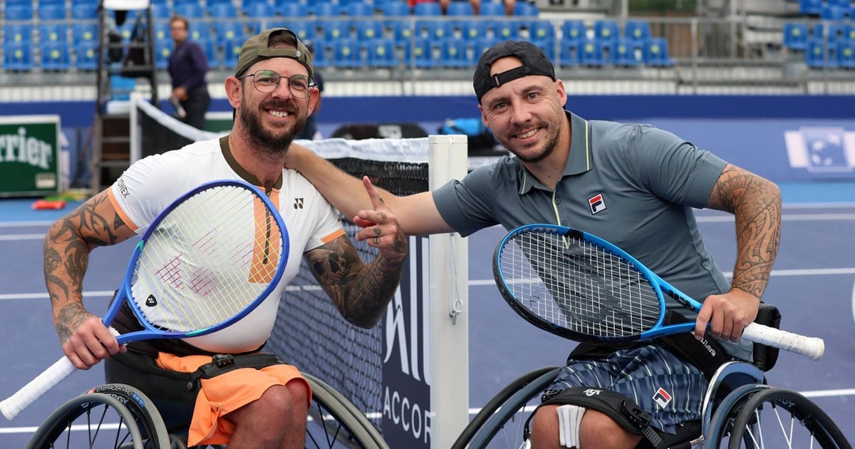 Andy Lapthorne wins quad doubles title at French Riviera Open