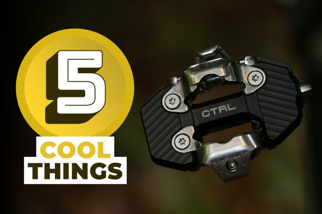 Is this what all modern SPD pedals should look like? Wolf Tooth Components’ CTRL pedals, e*thirteen’s Sidekick hub, fresh kicks from Fox, Lauf’s third gen leaf-sprung fork and DMR’s Gridlock grips