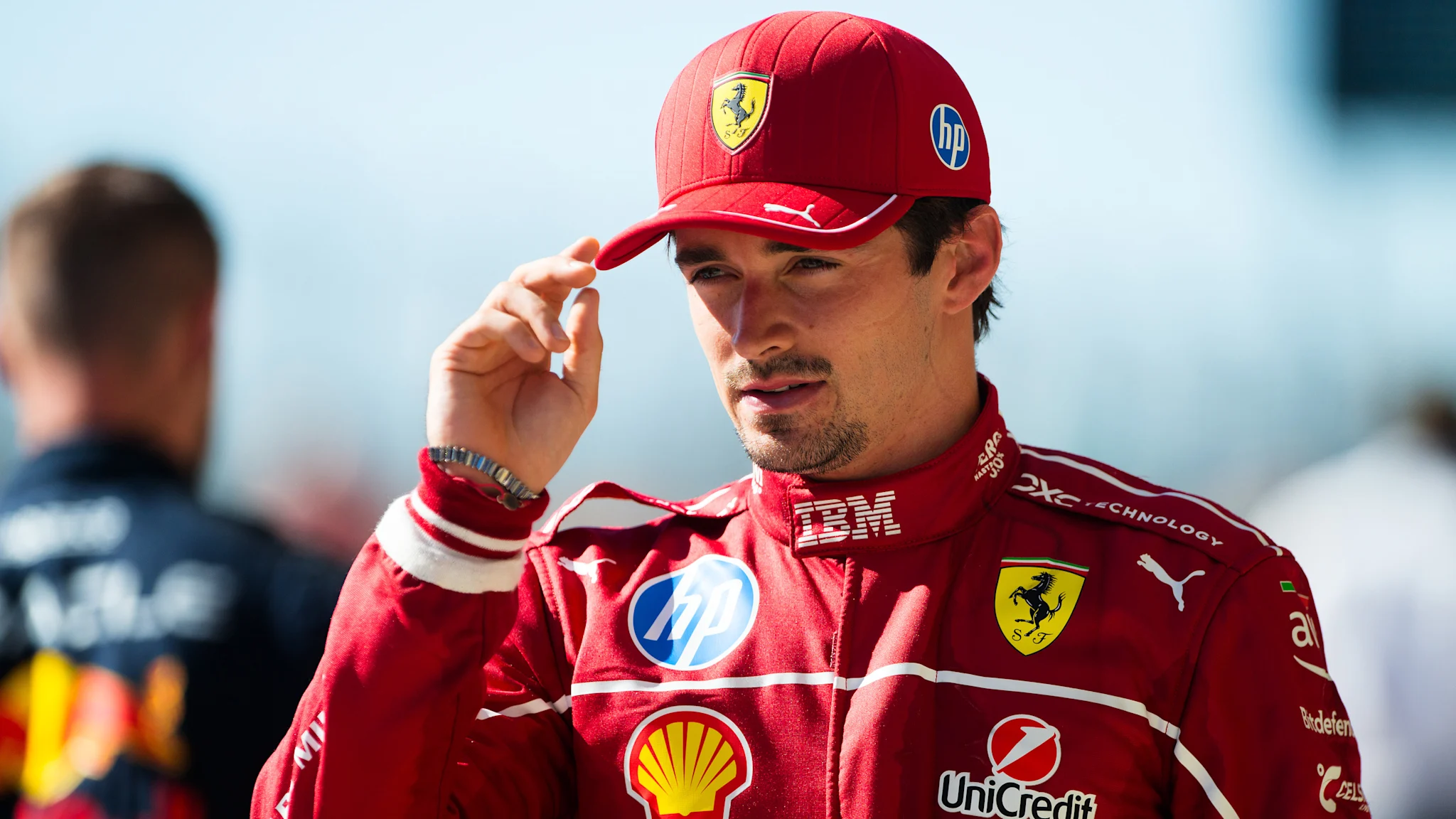 Charles Leclerc limits expectations after podium return as Lewis Hamilton says Ferrari on the ‘right path’