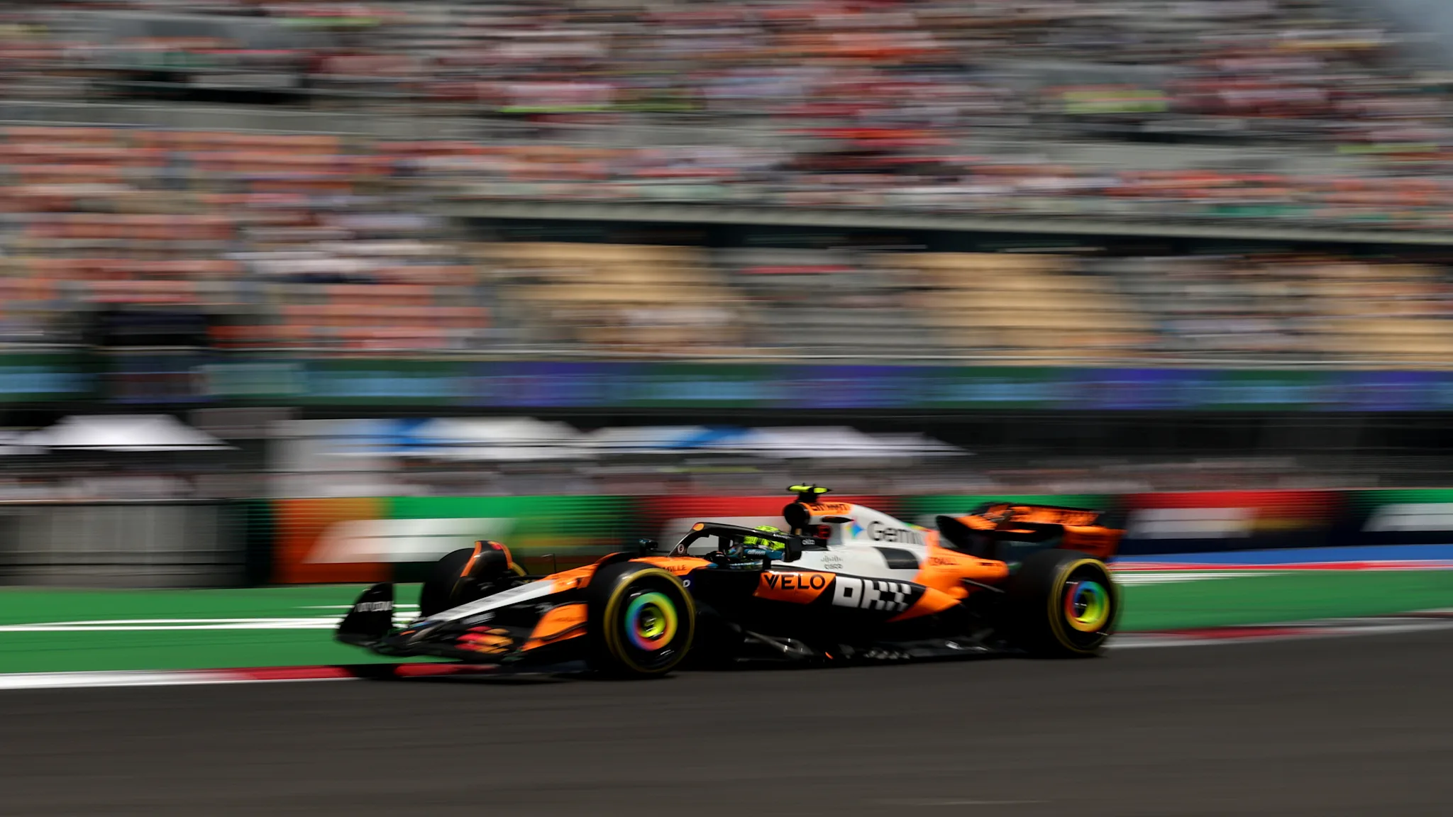 Catch up on Mexico City Grand Prix Qualifying as Lando Norris surges to pole ahead of Charles Leclerc and Lewis Hamilton