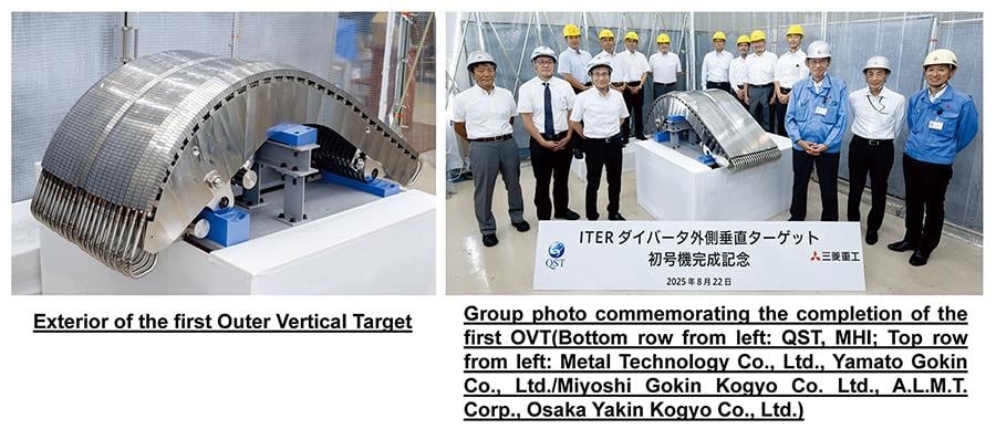 251002 the first Outer Vertical Target of the Divertor for the ITER Project2