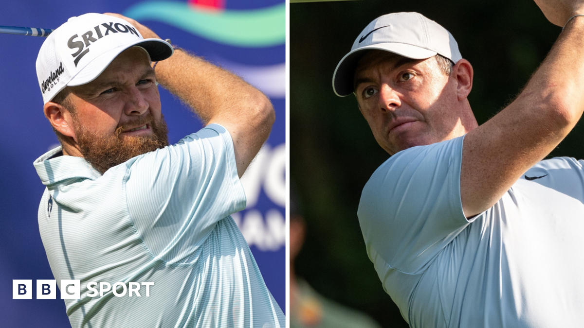 DP World India Championship: Shane Lowry leads with Rory McIlroy five shots back