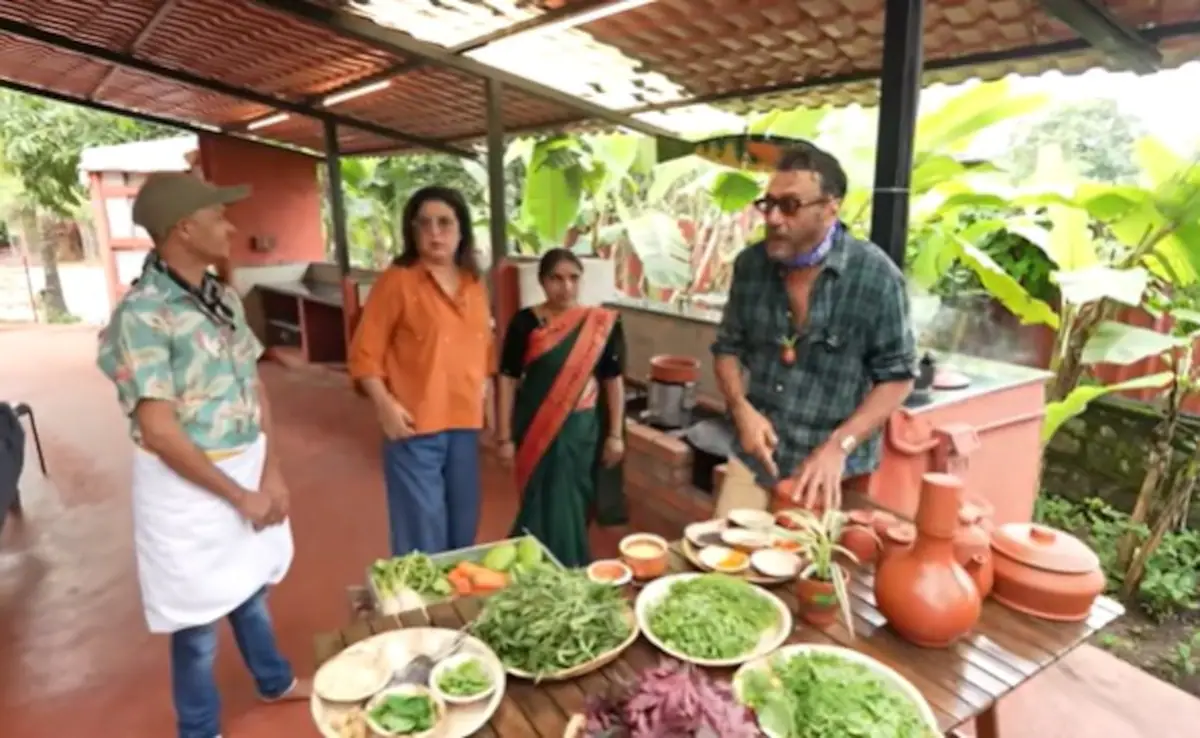 Jackie Shroff Cooks Cholai Ka Saag And Dahi Bhaat For Farah Khan. Recipe Inside