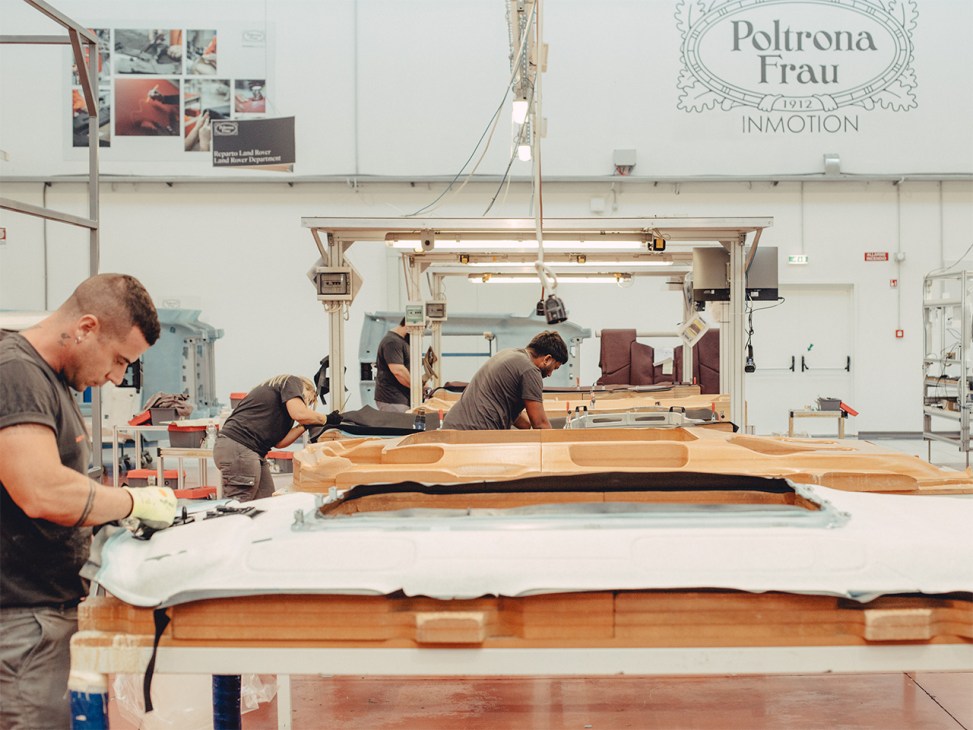Poltrona Frau’s Montegranaro plant