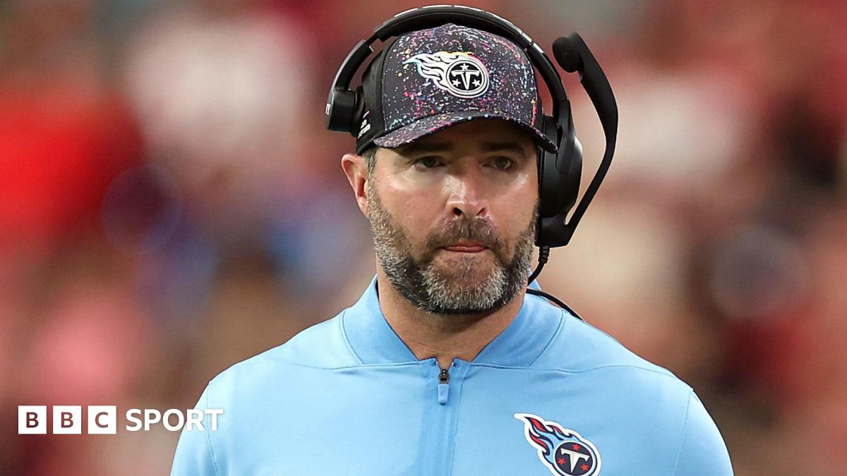 American Football: Tennessee Titans sack head coach Brian Callahan following poor start to NFL season