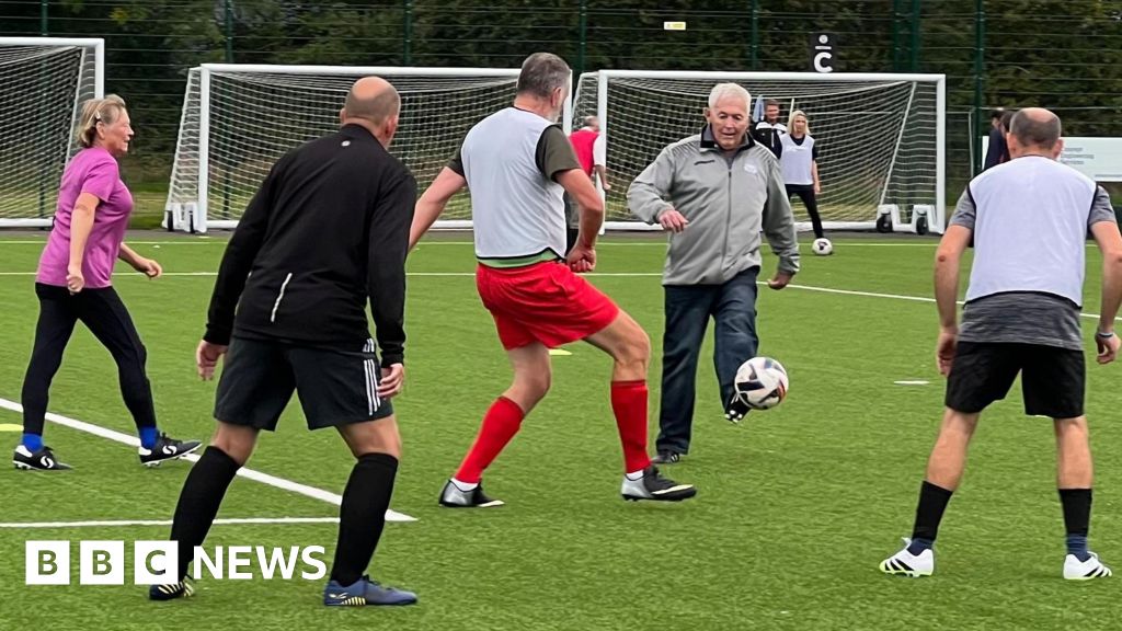 Football players with Parkinson’s are ’empowering’