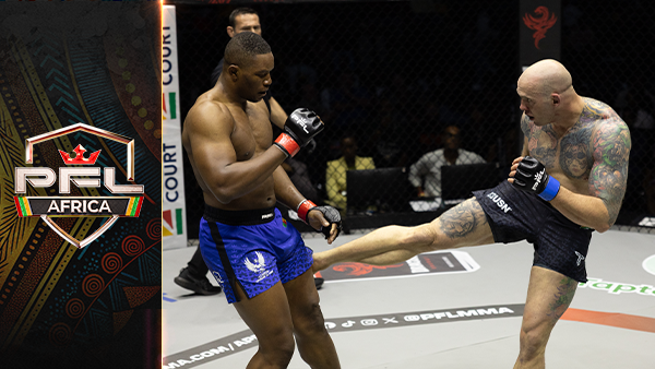 Justin Clarke’s Striking Output Earns Him Spot In PFL Africa Heavyweight Final