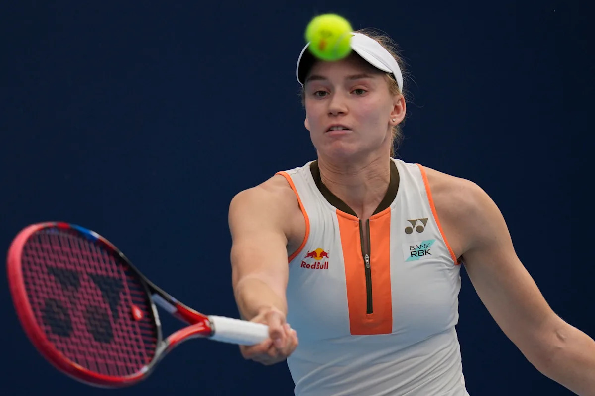 Rybakina pulls out of Pan Pacific Open citing back pain before semifinal match