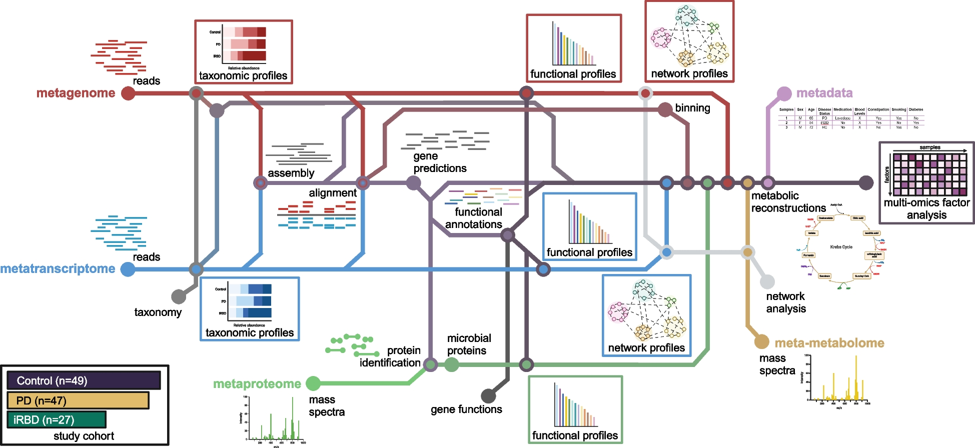 Integrated multi-omics highlights alterations of gut microbiome functions in prodromal and idiopathic Parkinson’s disease | Microbiome