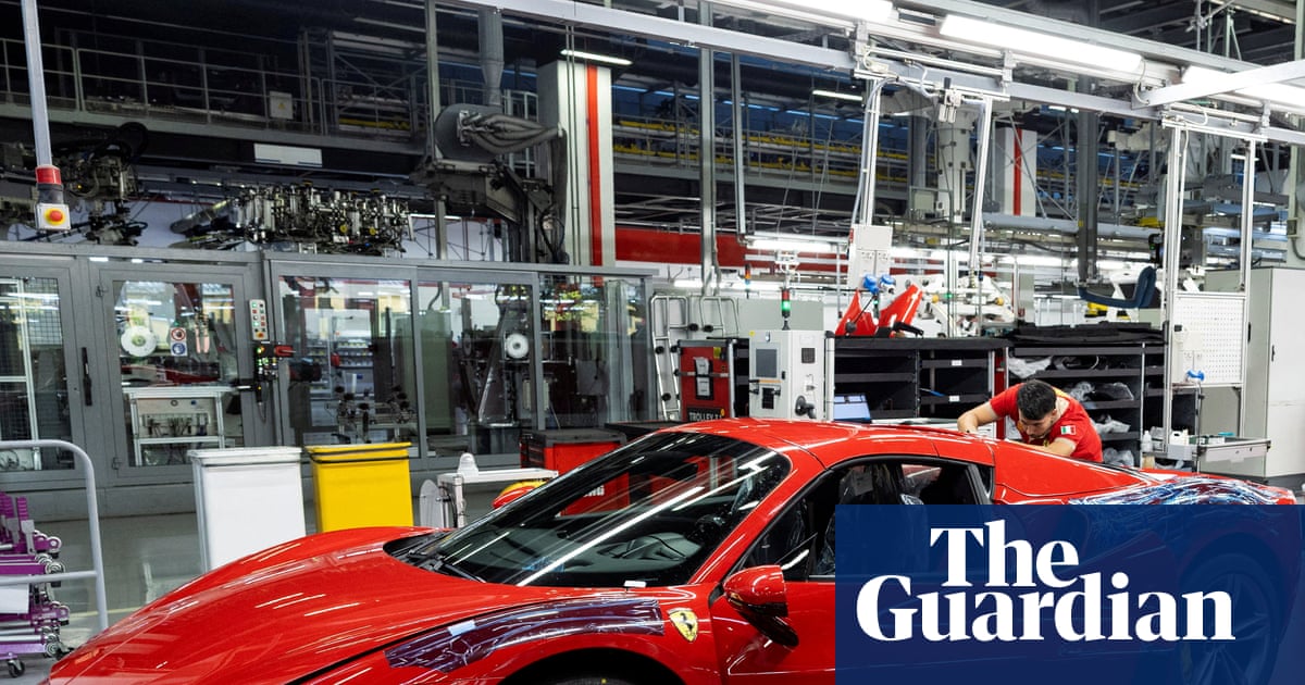 Ferrari cuts number of cars it sends to UK after tax changes | Automotive industry