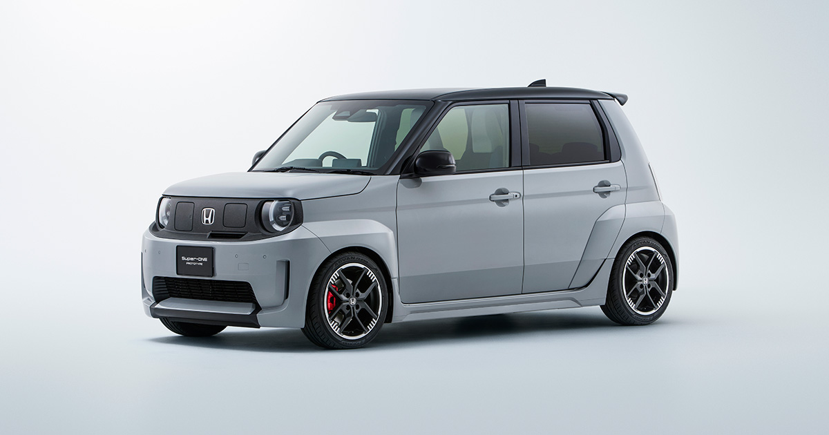 Honda Presents World Premiere of Super-ONE Prototype Compact EV at Japan Mobility Show 2025