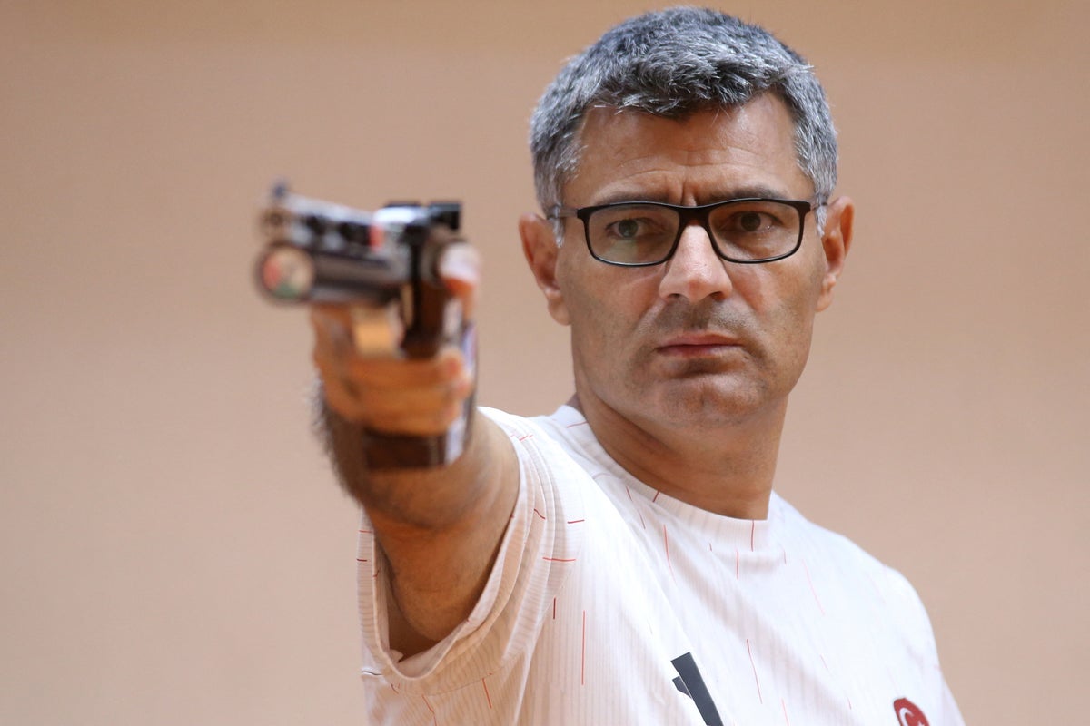 Viral Olympic shooter Yusuf Dikec wins gold in European Champions League