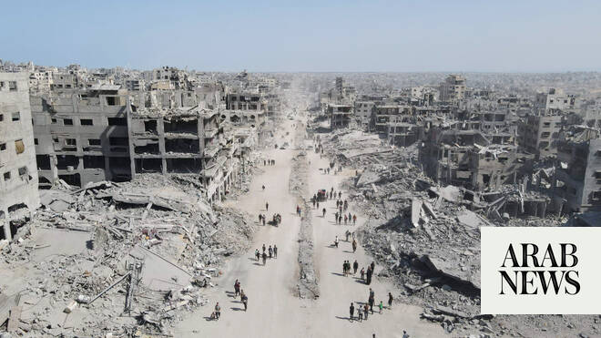 Palestinians find Gaza City in ruins as Hamas warns tough talks ahead