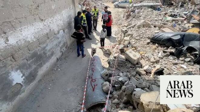Unexploded bombs pose ‘enormous’ risks in Gaza, NGO warns – Arab News