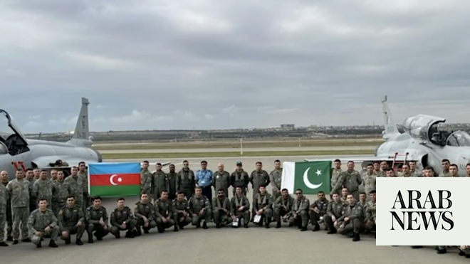 Pakistan contingent arrives in Azerbaijan for ‘Indus Shield Alpha’ aerial combat exercise