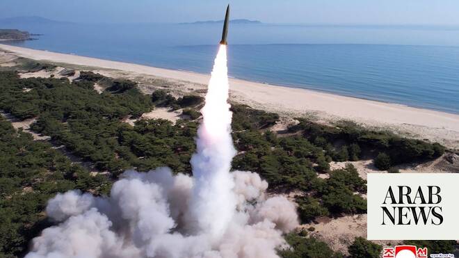 North Korea has fired a ballistic missile toward the east, Seoul says – Arab News