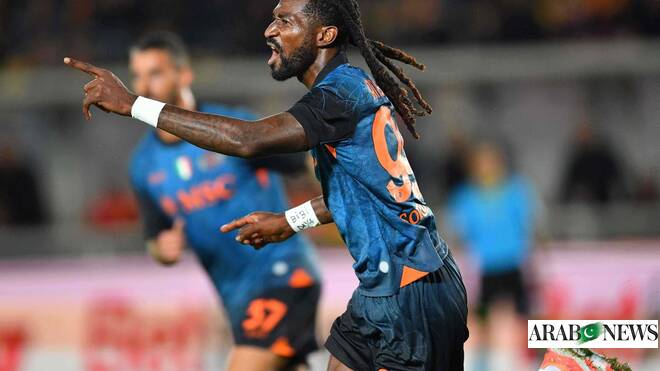 Serie A leader Napoli beat Lecce 1-0, Camarda in tears after missed penalty