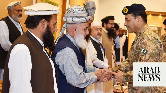 Pakistan’s army chief declares zero tolerance for cross-border militancy from Afghanistan