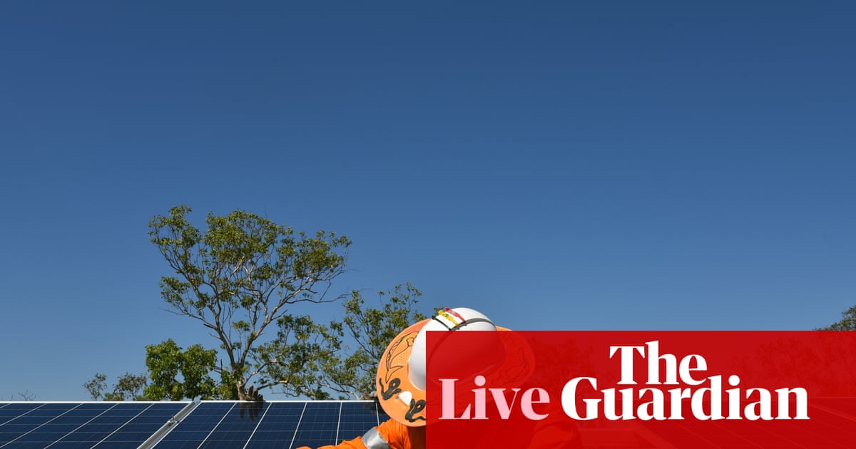 Australia news live: home battery subsidy helped add 50% to capacity in four months as Labor hails ‘solar nation’ | Australian politics