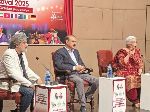 Theatre speaks, society listens