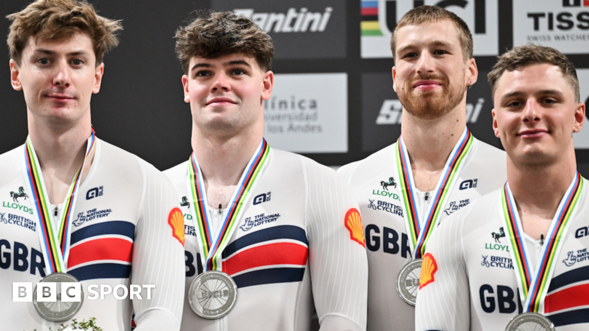 World Track Cycling Championships: Matt Richardson wins his first Great Britain medal in team sprint