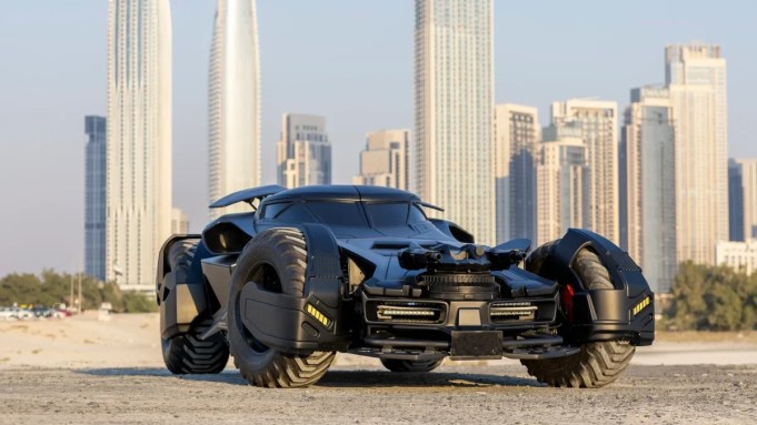 This Bonkers Batmobile Is Based on Mercedes-Benz and Now up for Grabs
