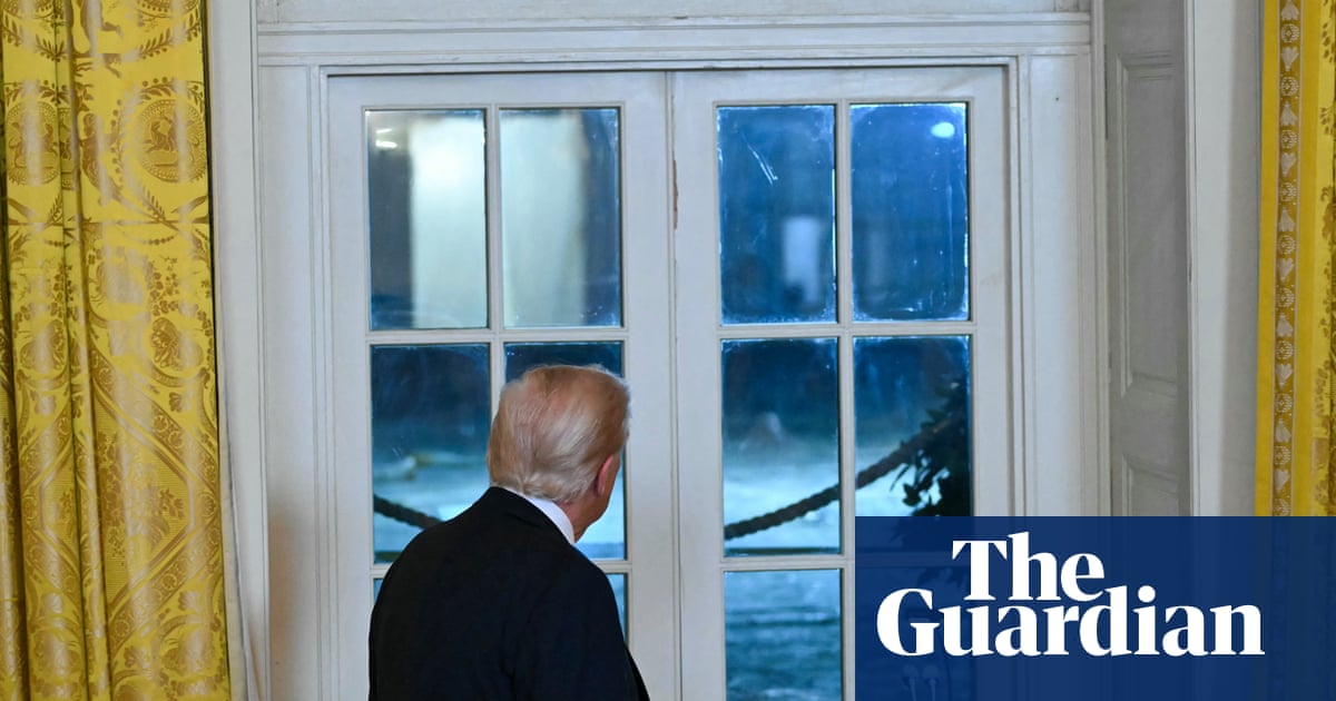 White House’s East Wing partially demolished as work begins on Trump’s $250m ballroom | Donald Trump