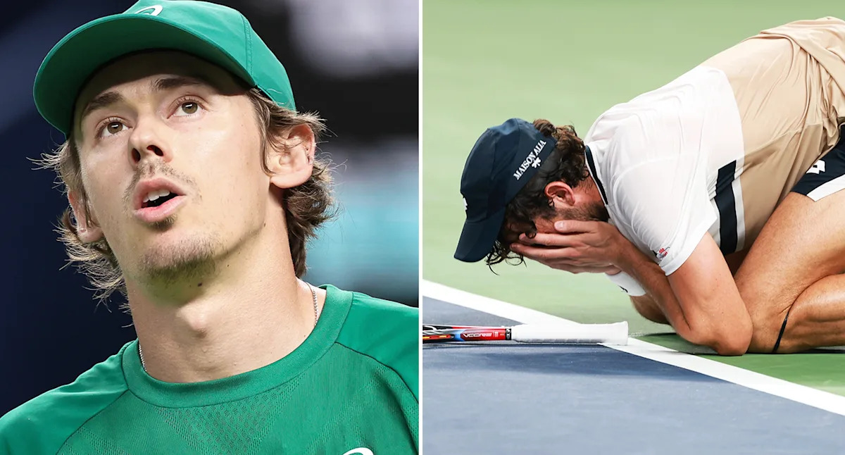 Pain for Alex de Minaur as fans blown away by moment never seen before in 16 years