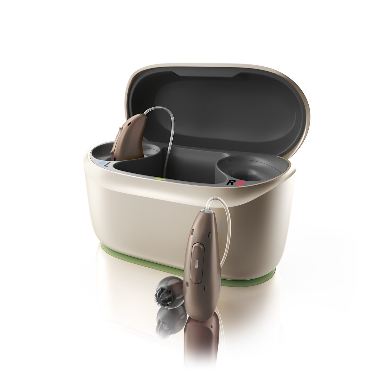 new Infinio Ultra hearing aids with clearer sound and easier maintenance