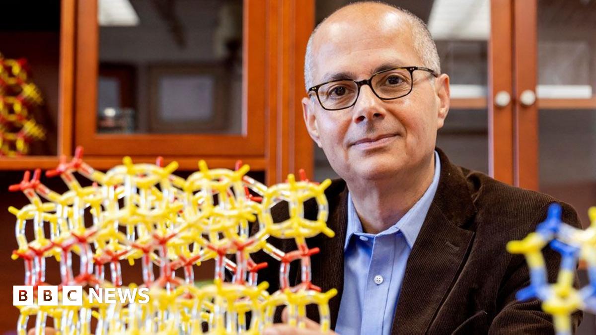 Chemistry Nobel awarded to three scientists for their work on metal organic frameworks