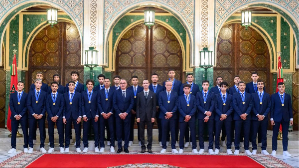 Crown Prince honors Morocco’s U-20 team in royal ceremony after FIFA World Cup win