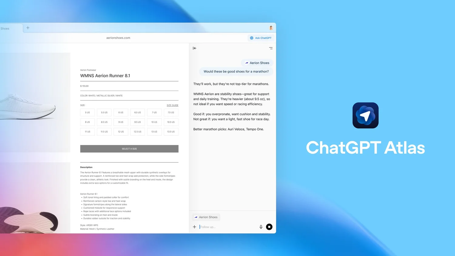 OpenAI unveils ChatGPT Atlas browser with built-in AI for realtime web interaction