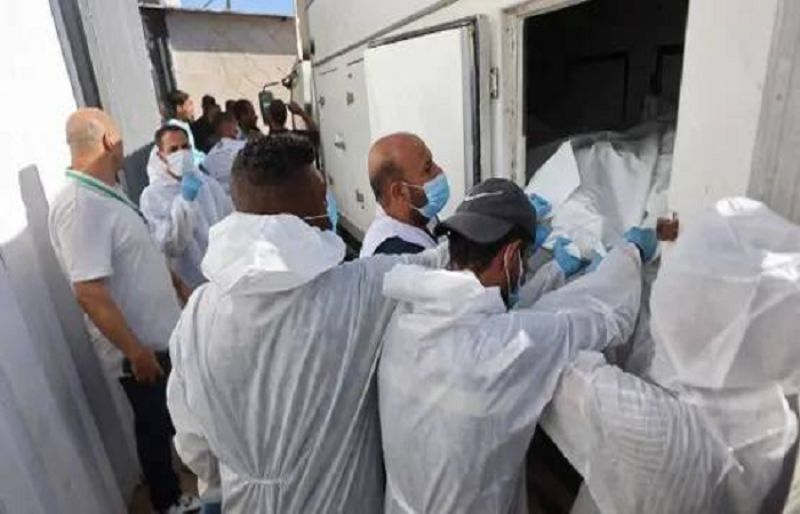 Israel hands over 30 Palestinian bodies to Gaza